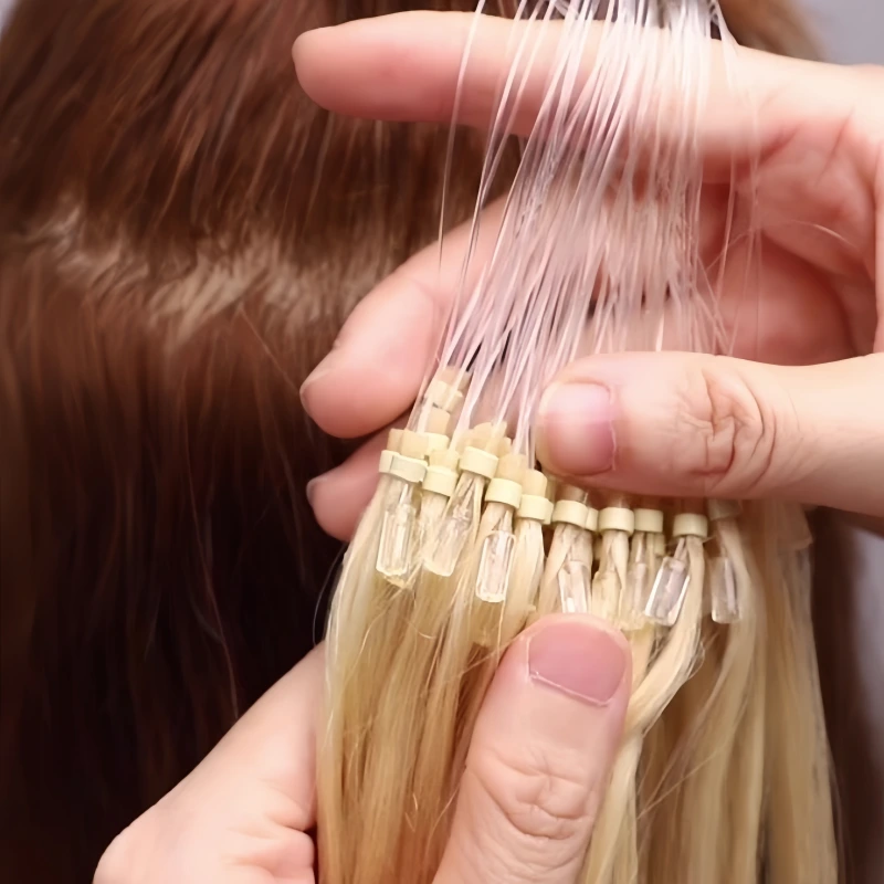 how to install micro loop hair extensions