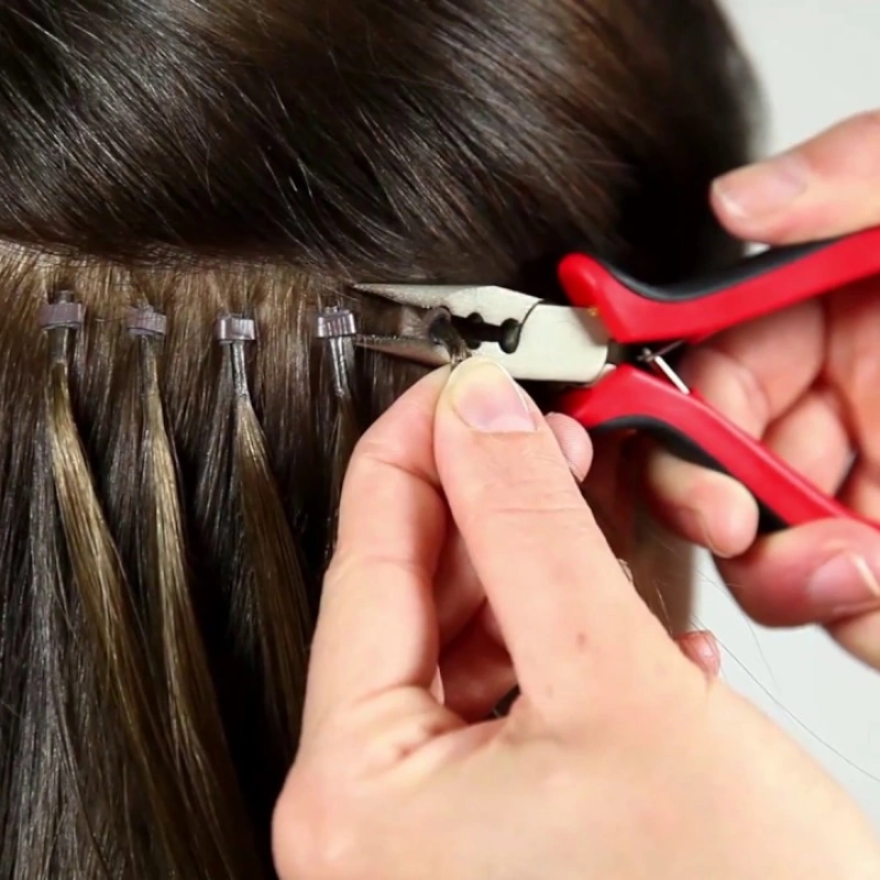 how to remove micro ring hair extensions