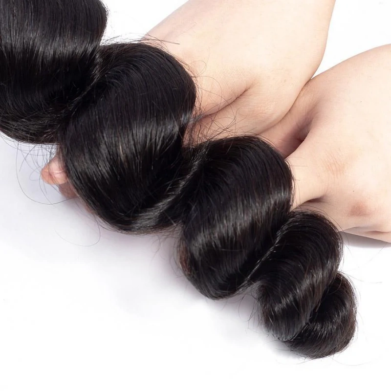 how to test if a bundle is raw human hair