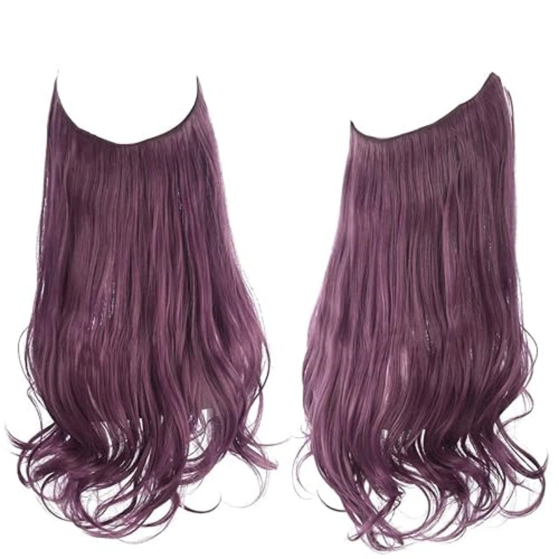 purple halo hair extensions