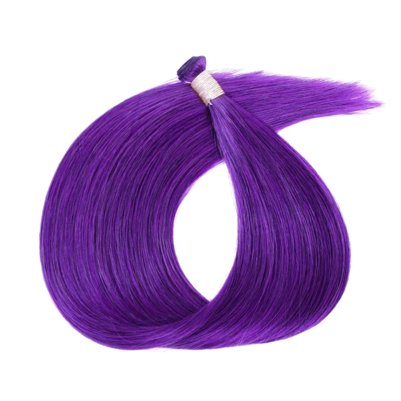 purple weft hair extensions