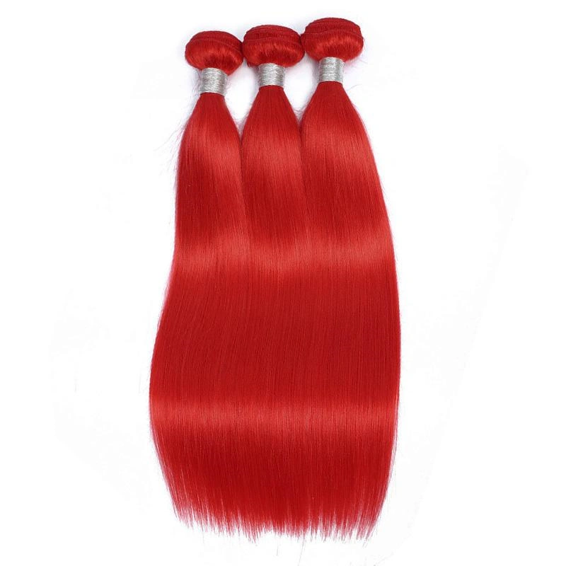 red brazilian hair bundles
