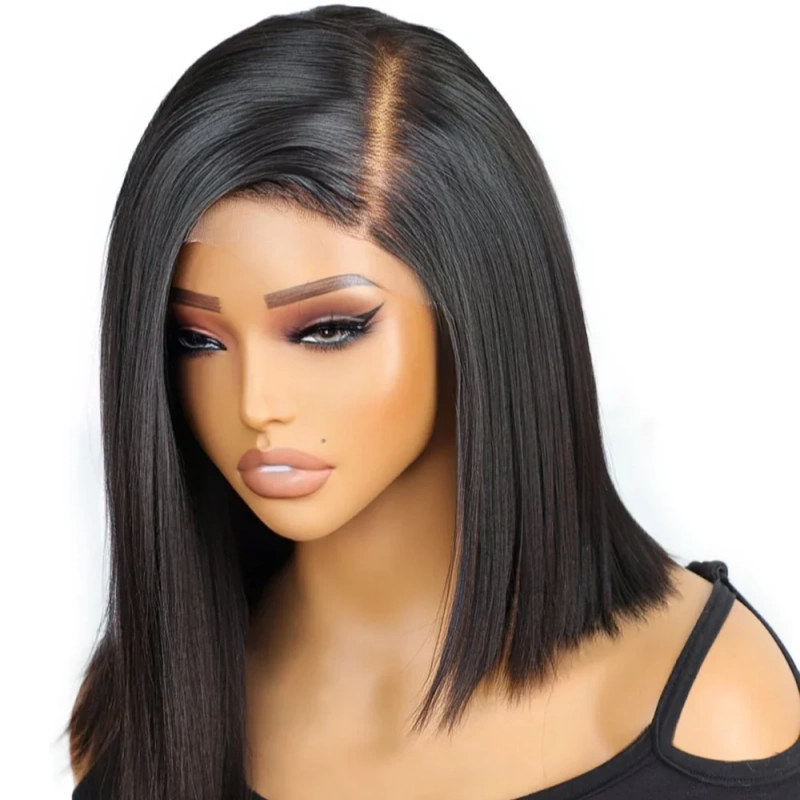 side part v part wig