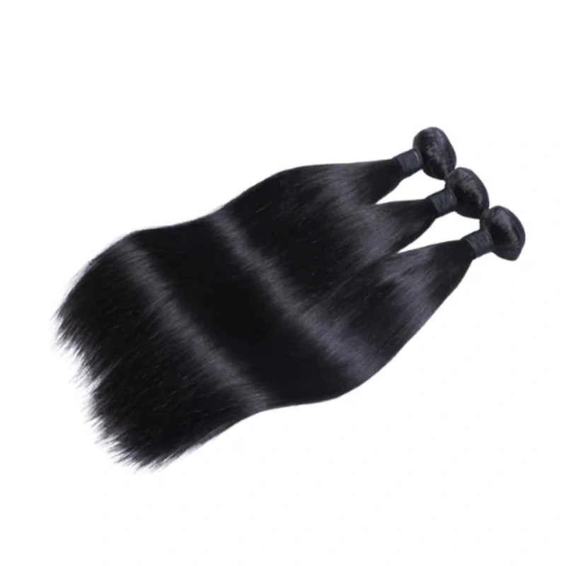 straight raw hair bundles