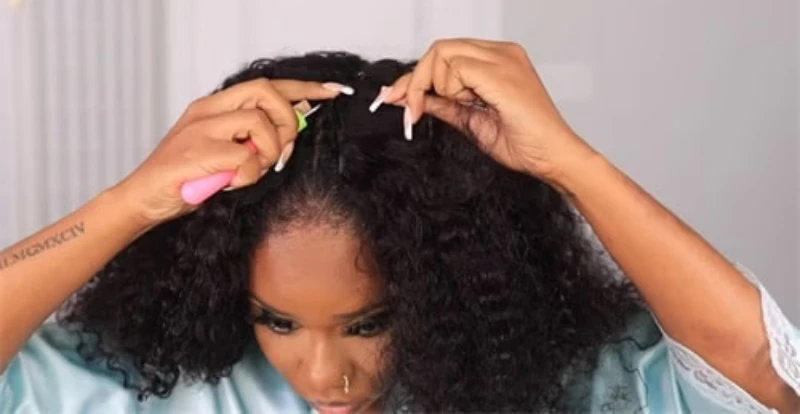 How to Install v Part Wig? Step by Step Guide 3 styling your v part wig