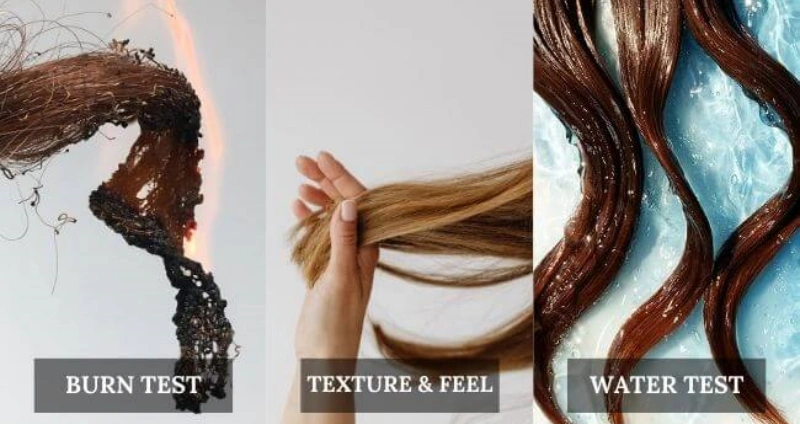 How to Test if a Bundle is Raw Human Hair? 1 test for raw human hair