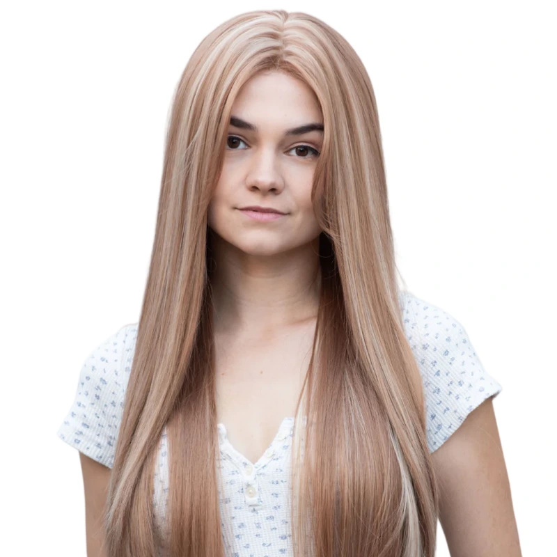 ash blonde balayage wig