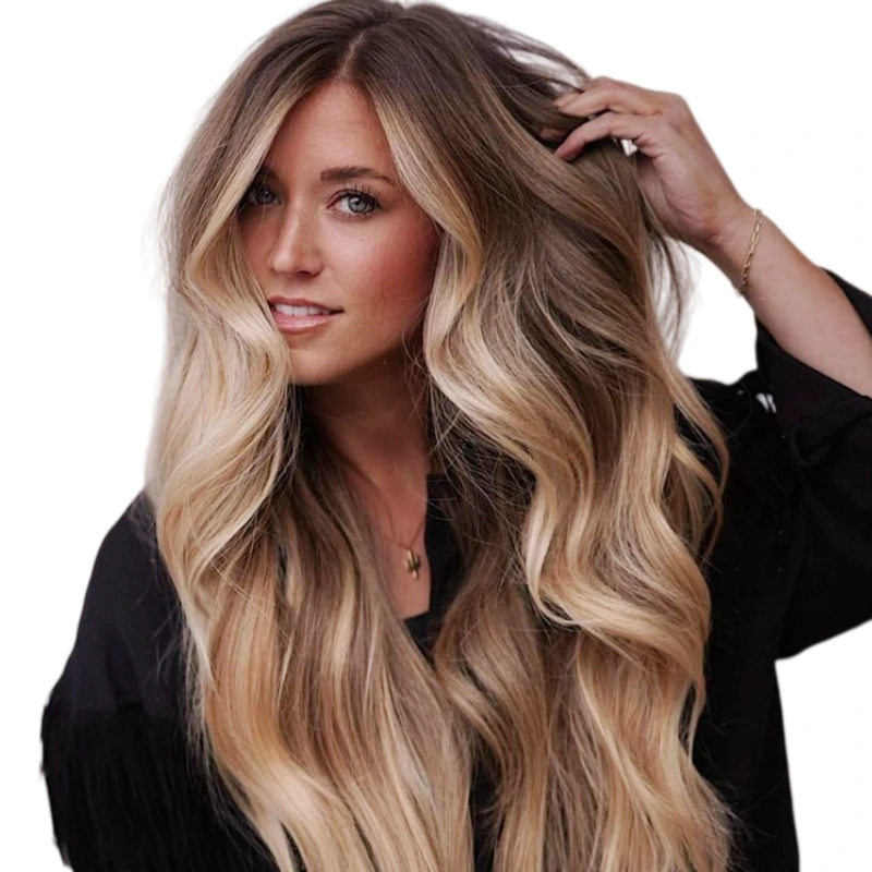 balayage highlight wig