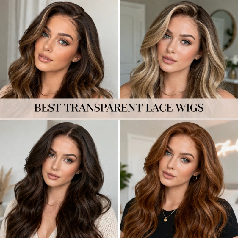 best transparent lace wigs