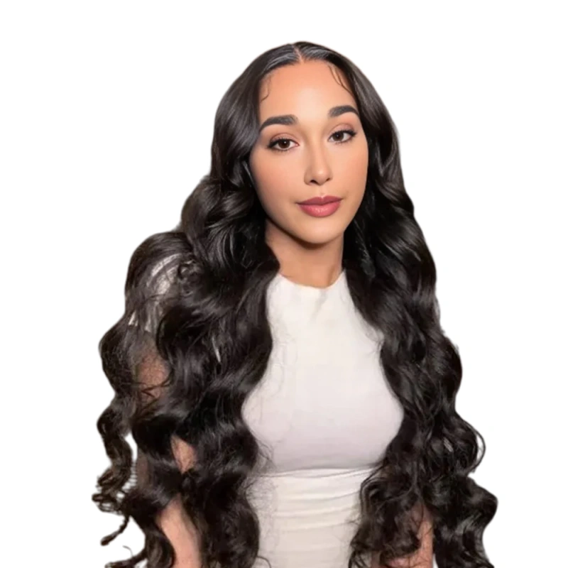 body wave transparent lace wig
