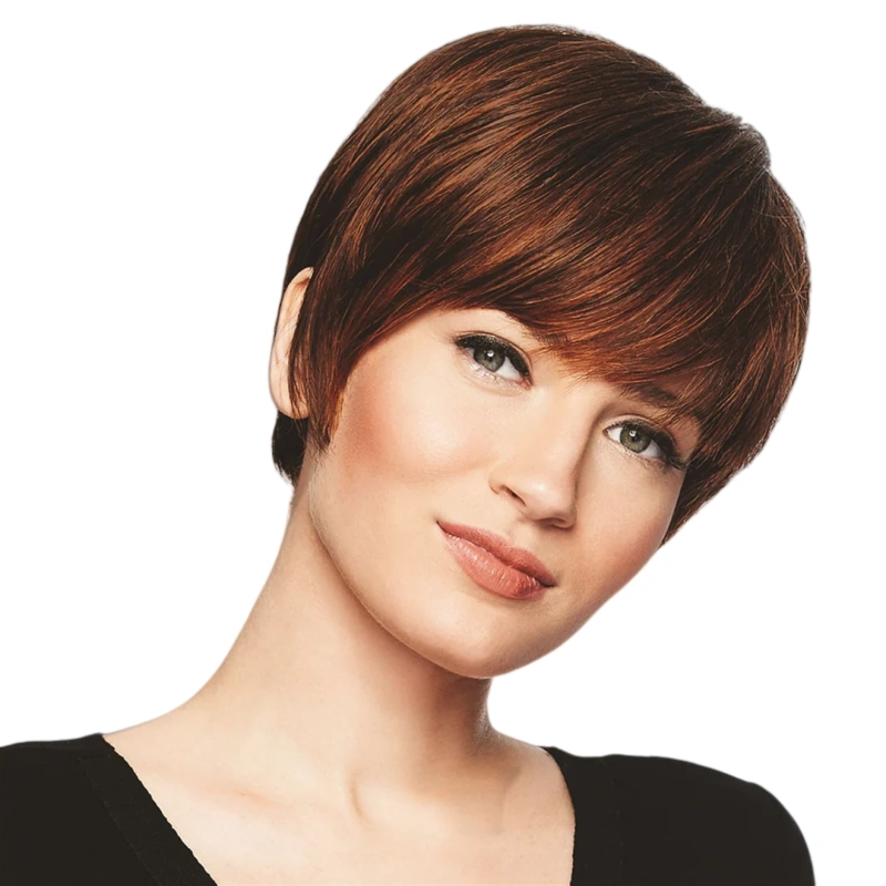 flat pixie wig