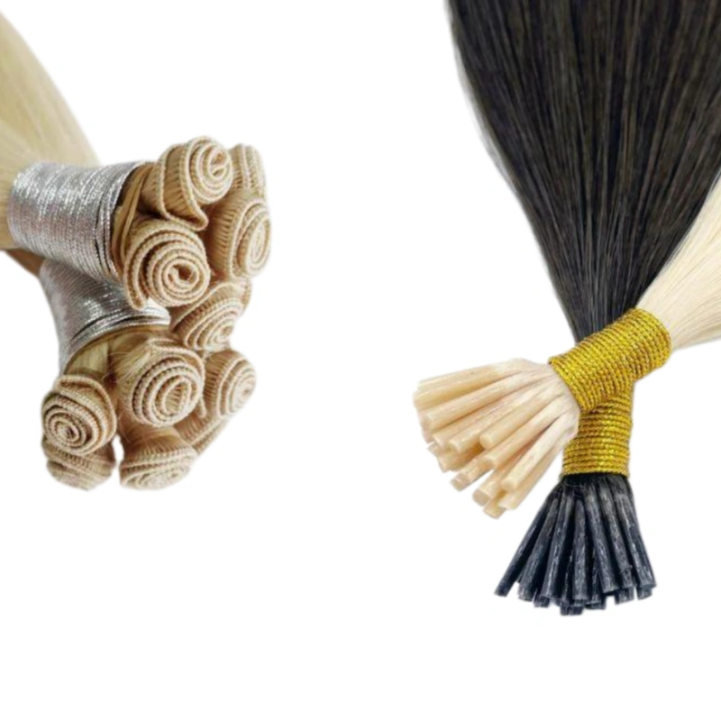 hand tied extensions vs keratin bond