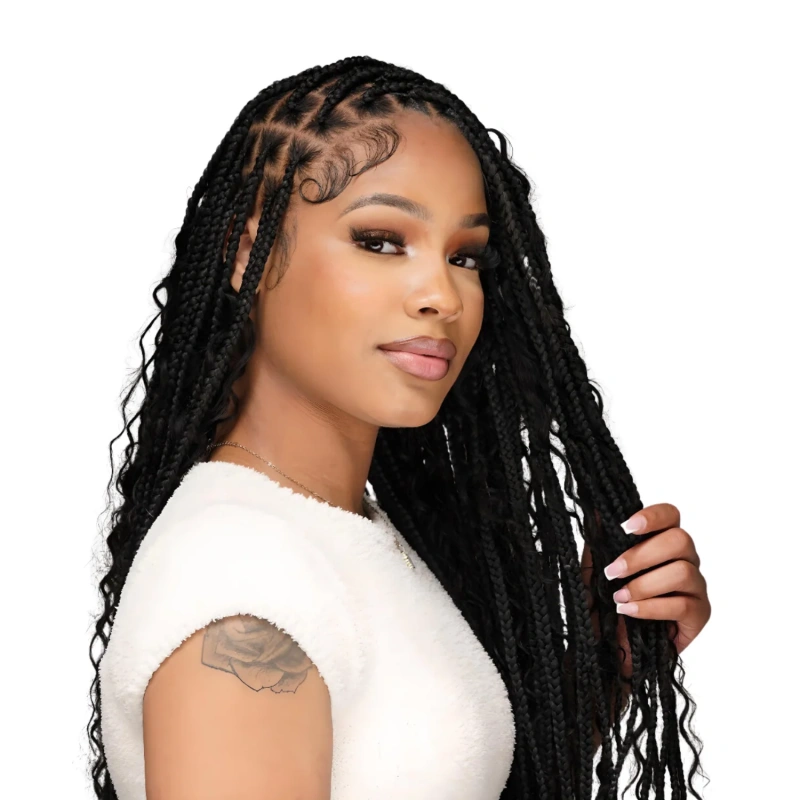 how many bundles of human hair for boho braids