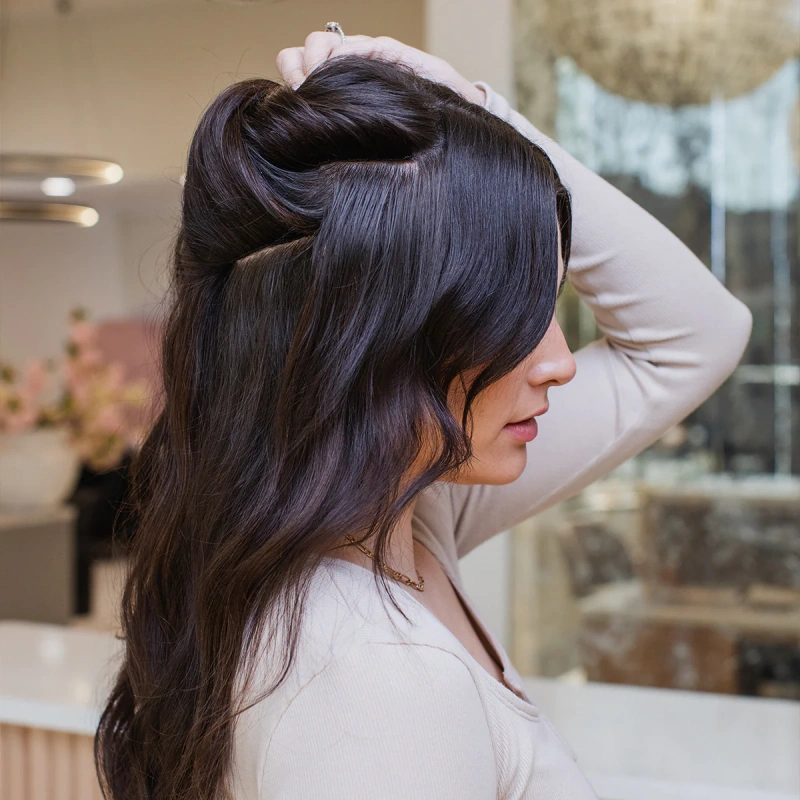 how to install hand tied extensions