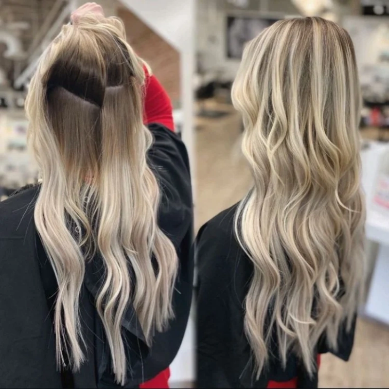 ibe extensions vs hand tied extensions​