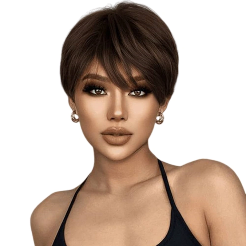 layered pixie wigs