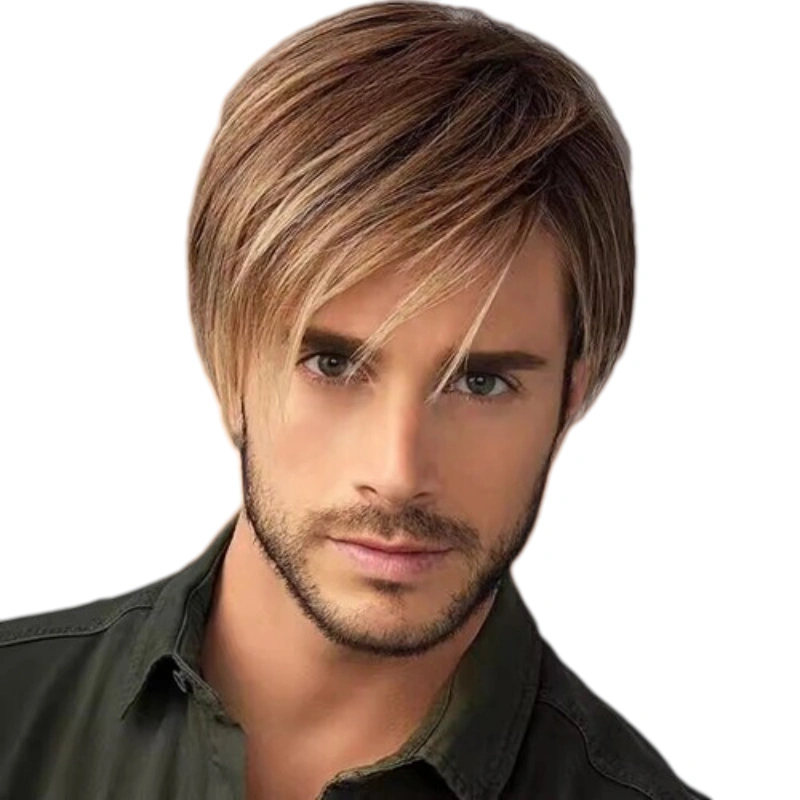 mens capless wigs