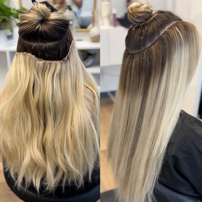 nbr extensions vs hand tied