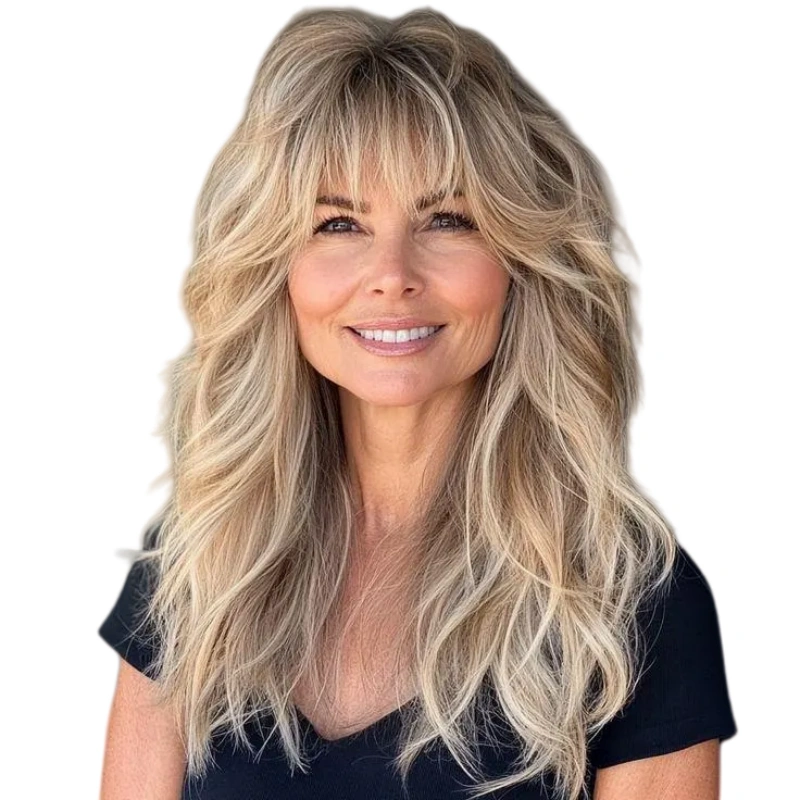shaggy layered wigs