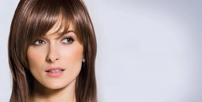 style a fringe wig