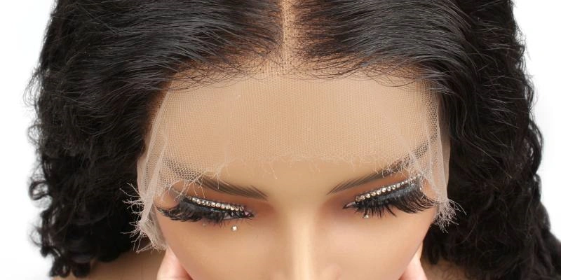 transparent lace wig features