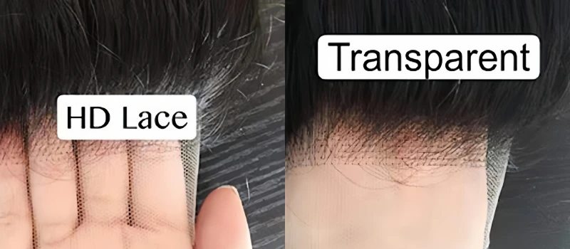 transparent lace wig vs hd lace wig