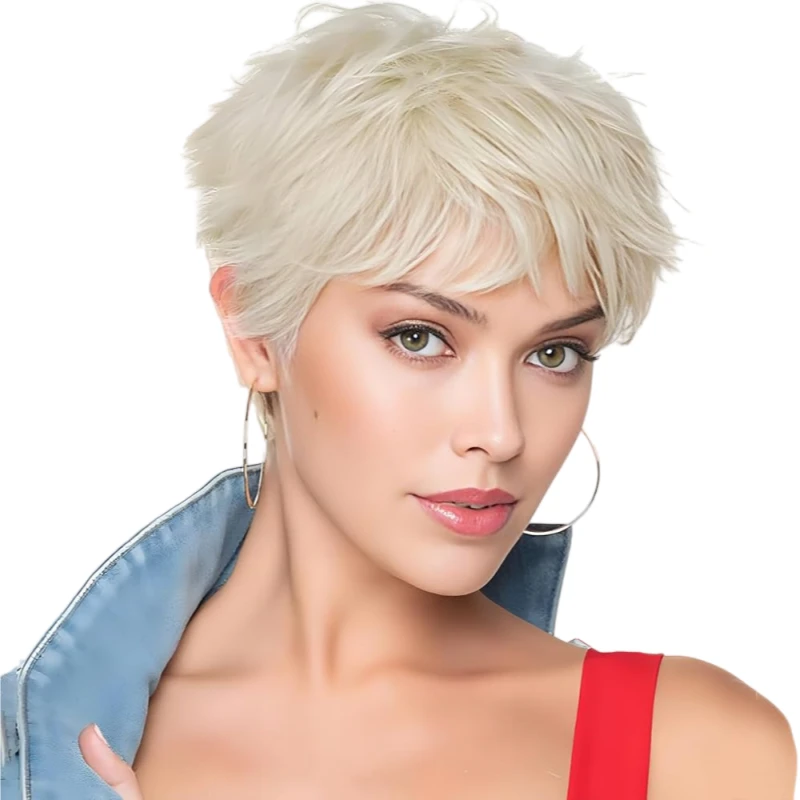 virgin hair pixie wig