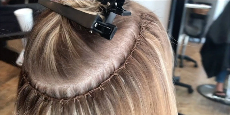 what are hand tied weft extensions