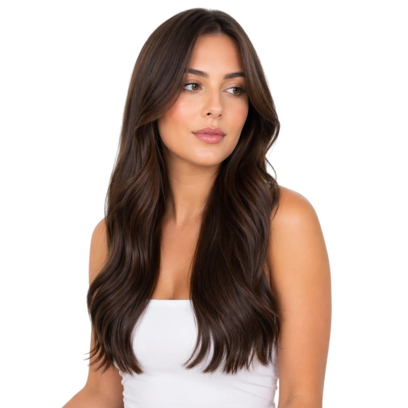 14 inch clip in human hair extensions
