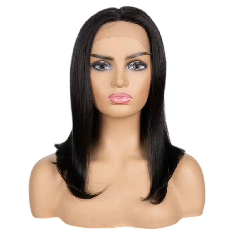 16 inch straight lace wig