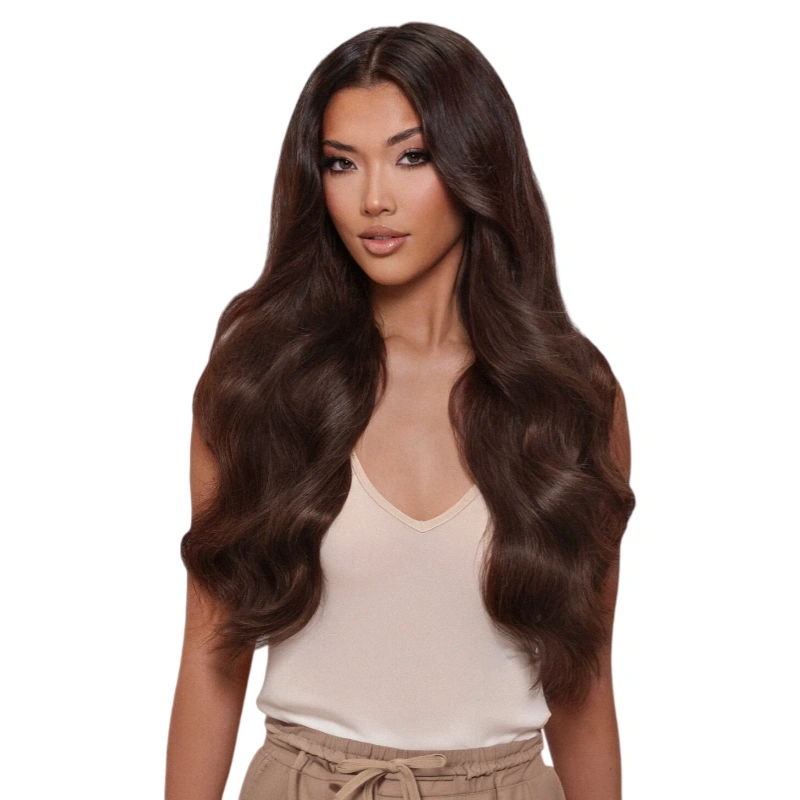 22 inch clip in human hair extensions