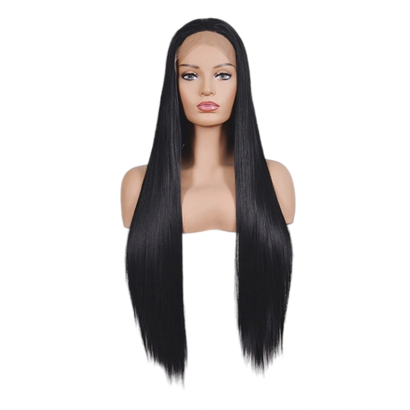 26 inch straight lace front wig
