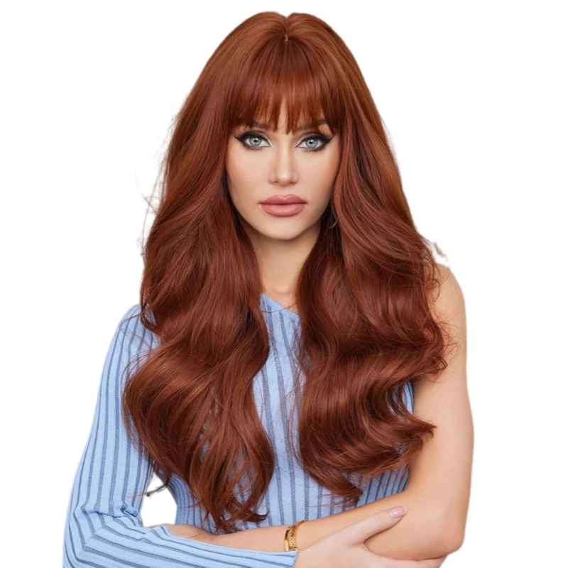 auburn body wave wig