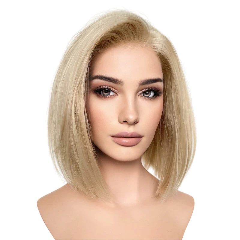 blonde bob lace wig