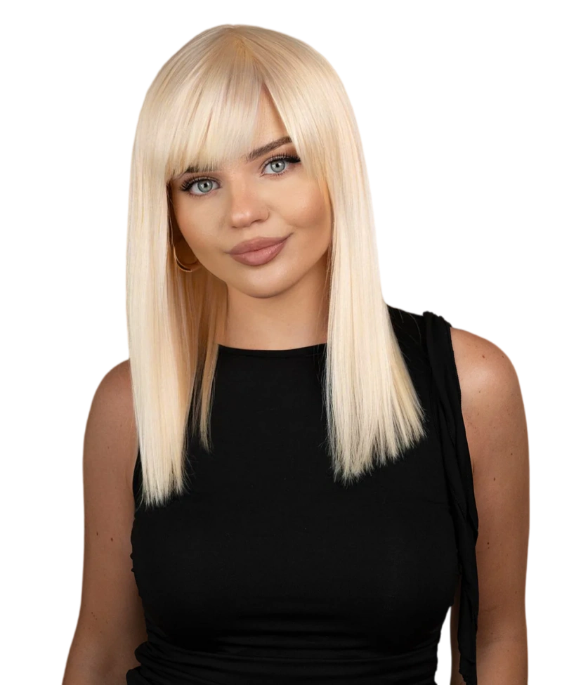bob wig with bangs