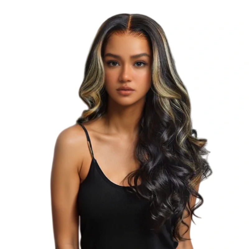 highlight body wave wig
