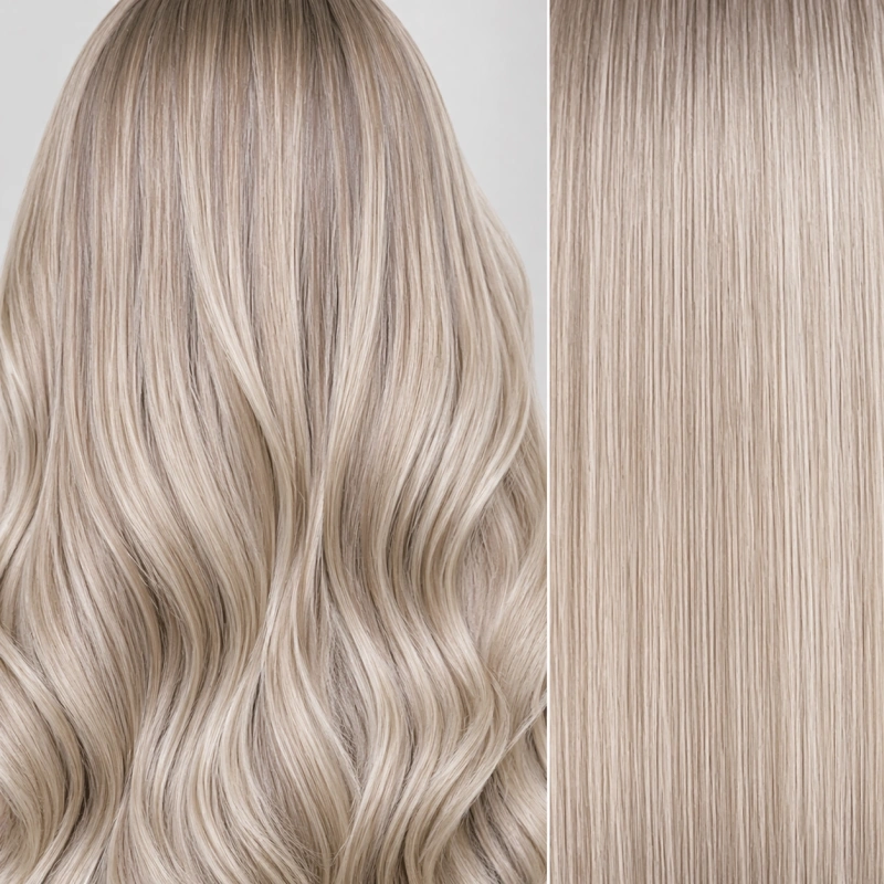 light ash blonde hair extensions