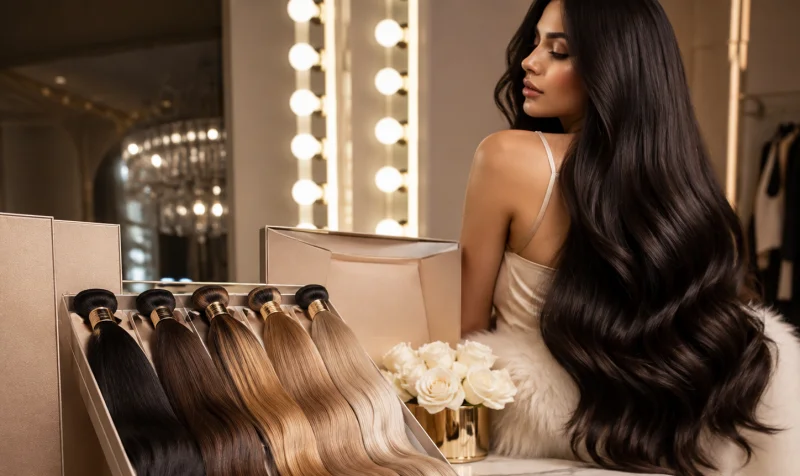 luxury hair extension brand inspiration