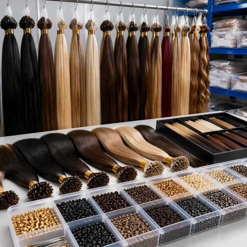 micro bead hair extensions suppliers