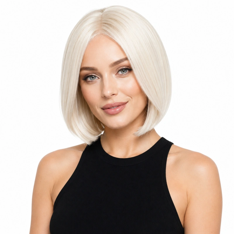 platinum blonde bob wig