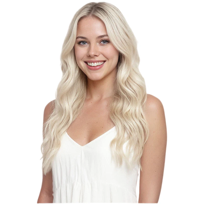 platinum blonde tape in extensions