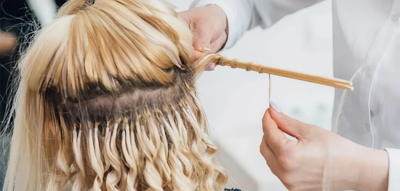 preventing micro bead hair extensions slippage