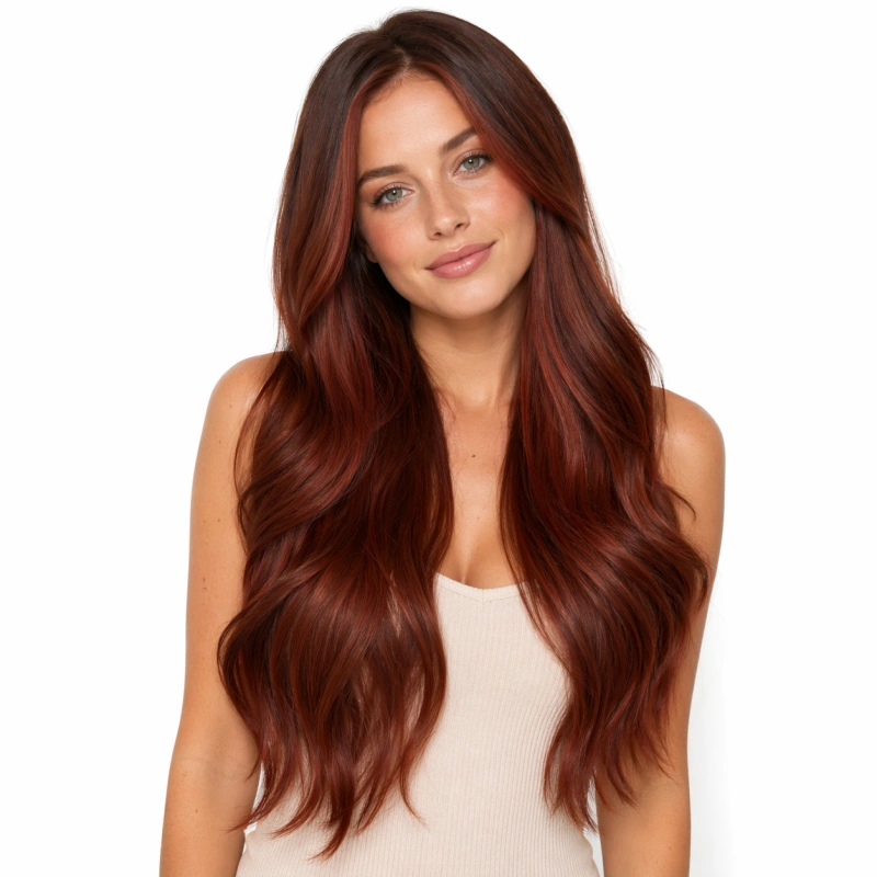 red tape in human hair extensions