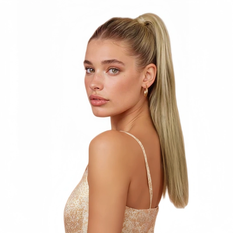 remy hair ponytail extensions