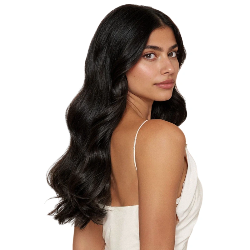 remy wavy hair extensions