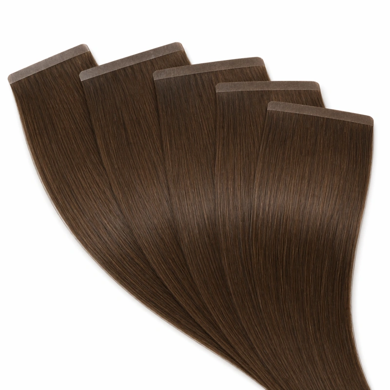 seamless tape in human hair extensions