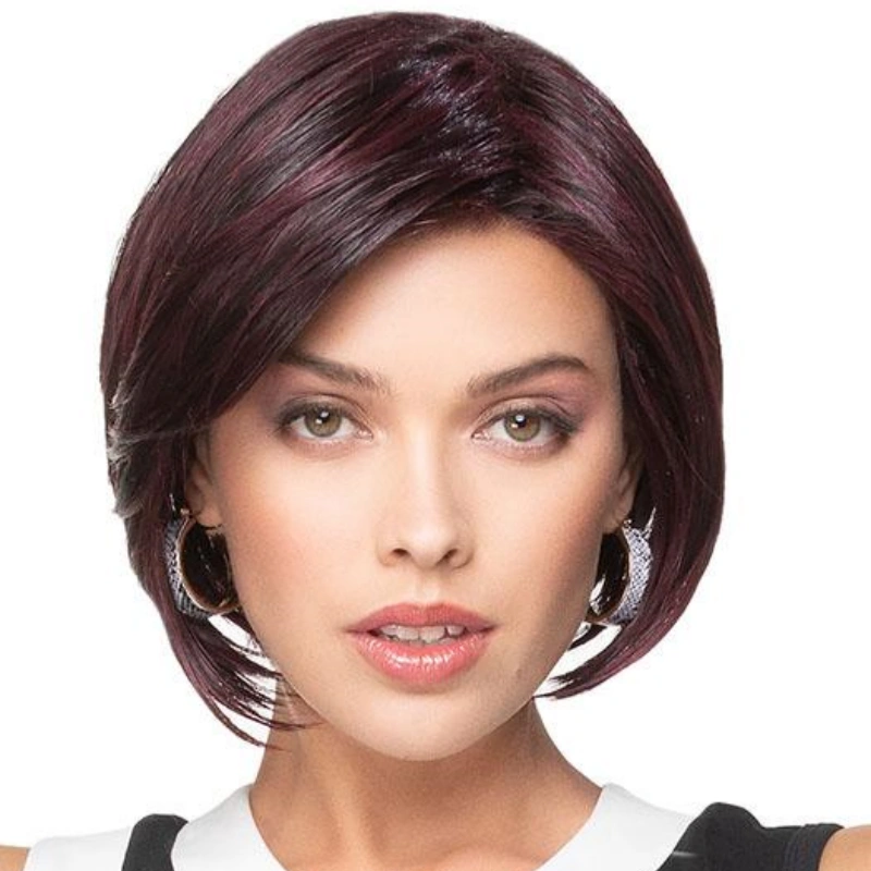 short asymmetrical bob wig