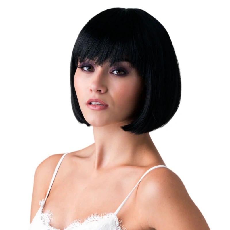 short black bob wig