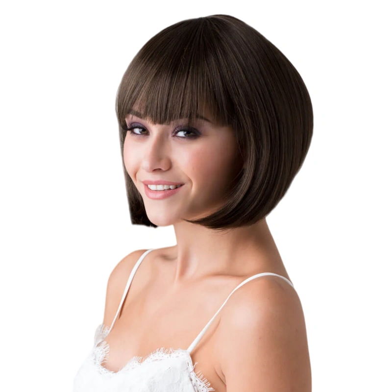 short brown bob wig