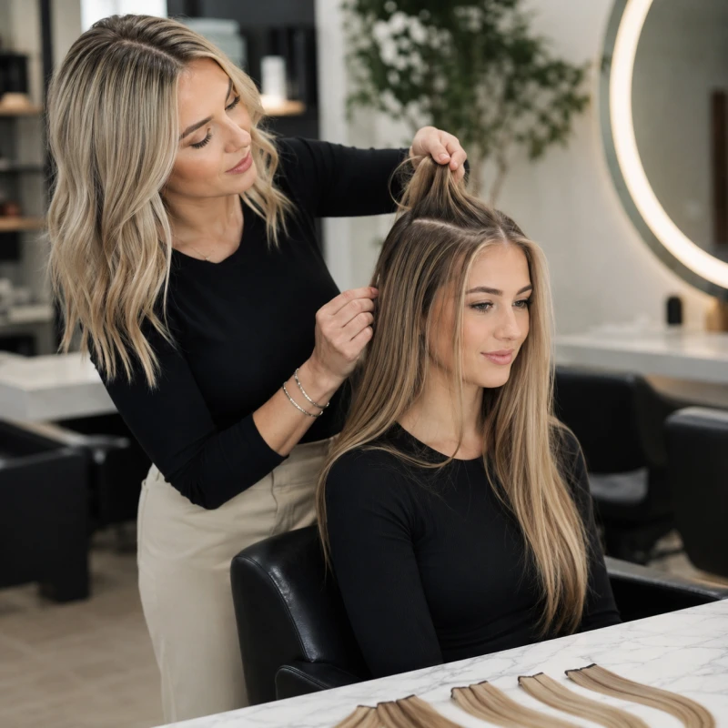 are butterfly wefts good for thin hair
